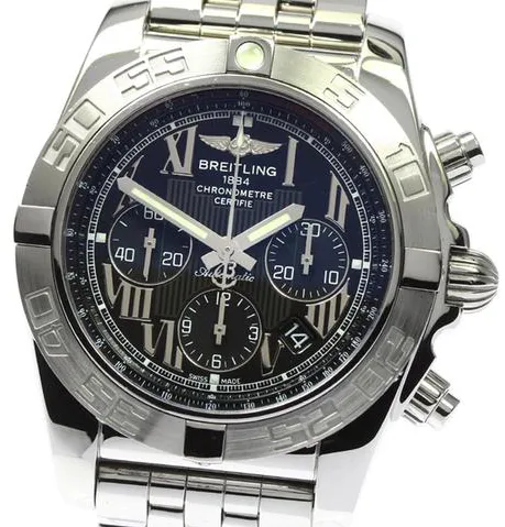 Breitling Chronomat AB0110 44mm Steel Black