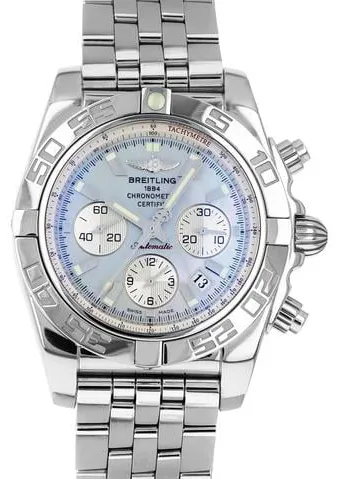 Breitling Chronomat AB0110 44mm Steel Mother-of-pearl