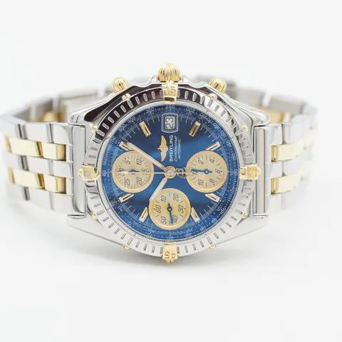 Breitling Chronomat B13350 40mm Gold/steel Blue 3