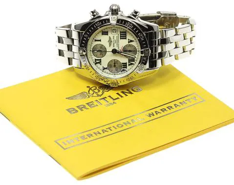 Breitling Cockpit A13358 39mm Stainless steel White 1