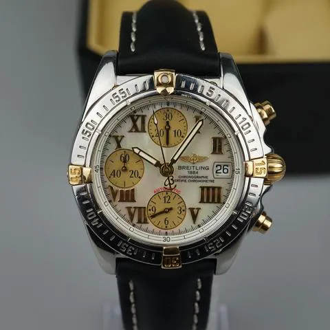 Breitling Cockpit B13358 39mm Yellow gold and Stainless steel Mother-of-pearl 10