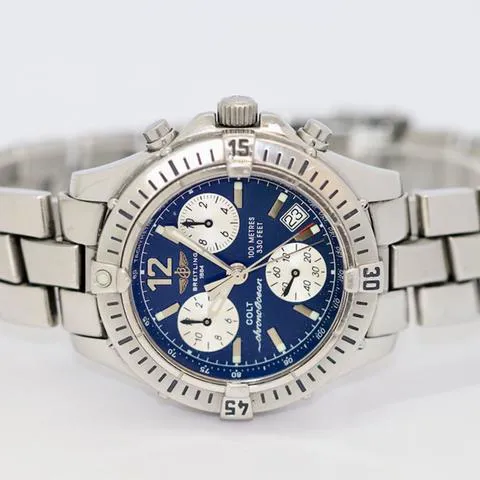 Breitling Colt A53350 38mm Stainless steel Blue 3