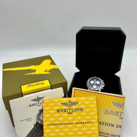 Breitling Colt A53350 38mm Stainless steel Blue 4