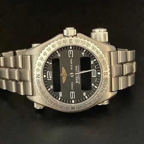 Breitling Emergency E56321 43mm Titanium Black