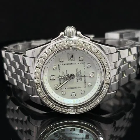 Breitling Galactic A71356 32mm Stainless steel Mother-of-pearl 4