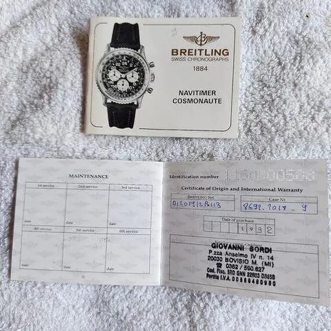 Breitling Navitimer A12019 41mm Stainless steel Black 5