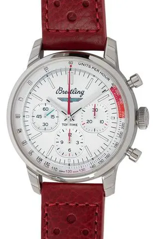 Breitling Top Time AB01766A1A1X1 41mm Stainless steel White