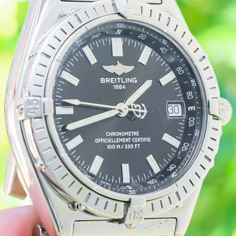 Breitling Windrider A10350 37.5mm Stainless steel Black 8