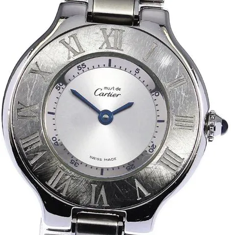 Cartier 21 Must de Cartier W10109T2 28mm Stainless steel Silver