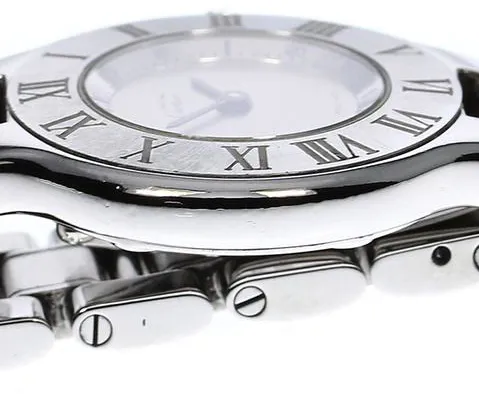 Cartier 21 Must de Cartier W10109T2 28mm Stainless steel Silver 3