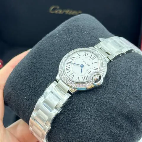 Cartier Ballon Bleu 28mm W4BB0015 28mm Stainless steel White 7