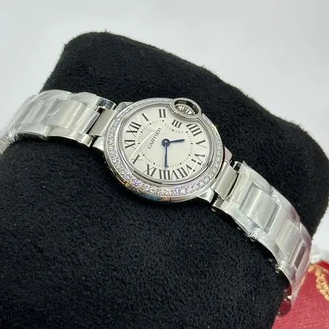 Cartier Ballon Bleu 28mm W4BB0015 28mm Stainless steel White 10