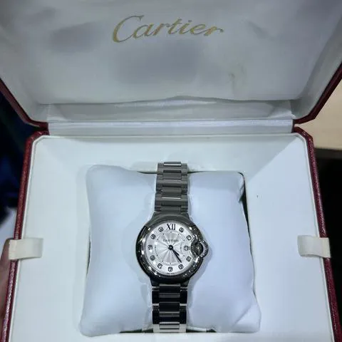 Cartier Ballon Bleu 28mm WE902073 28mm Stainless steel Silver 1