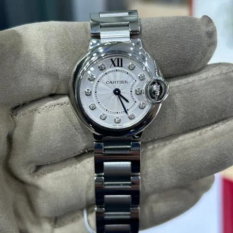 Cartier Ballon Bleu 28mm WE902073 28mm Stainless steel Silver 3