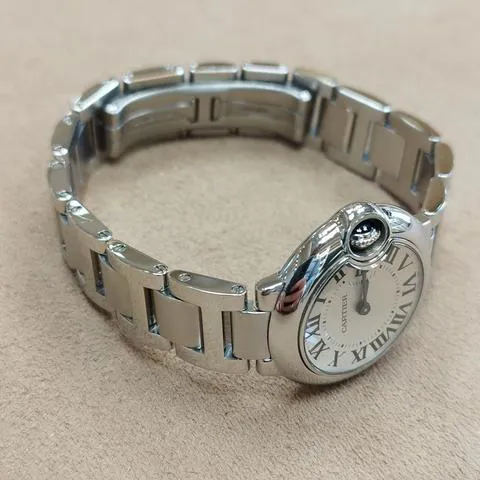 Cartier Ballon Bleu 3009 28mm Stainless steel White 2