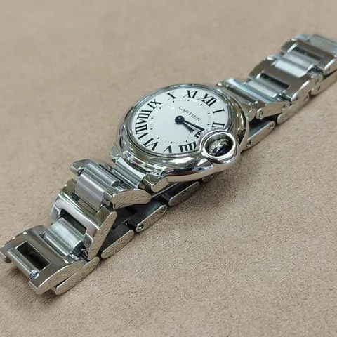 Cartier Ballon Bleu 3009 28mm Stainless steel White 5