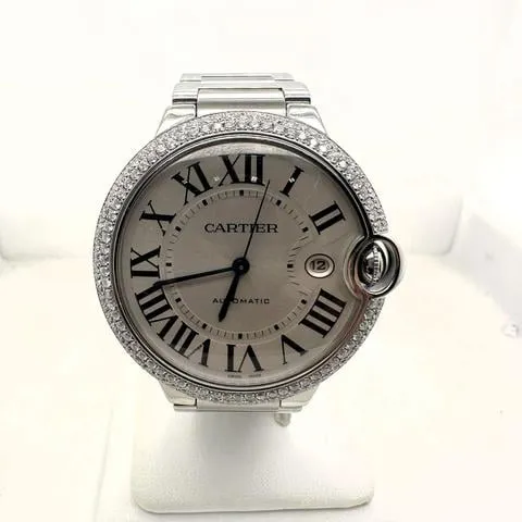 Cartier Ballon Bleu 42mm 3001 42mm Stainless steel Silver