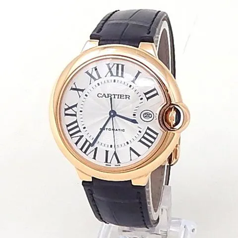 Cartier Ballon Bleu de Cartier WGBB0030 42mm Rose gold White