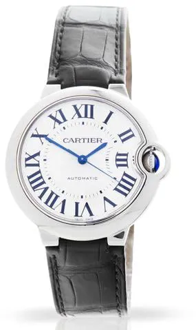 Cartier Ballon Bleu W69017Z4 36mm Stainless steel White