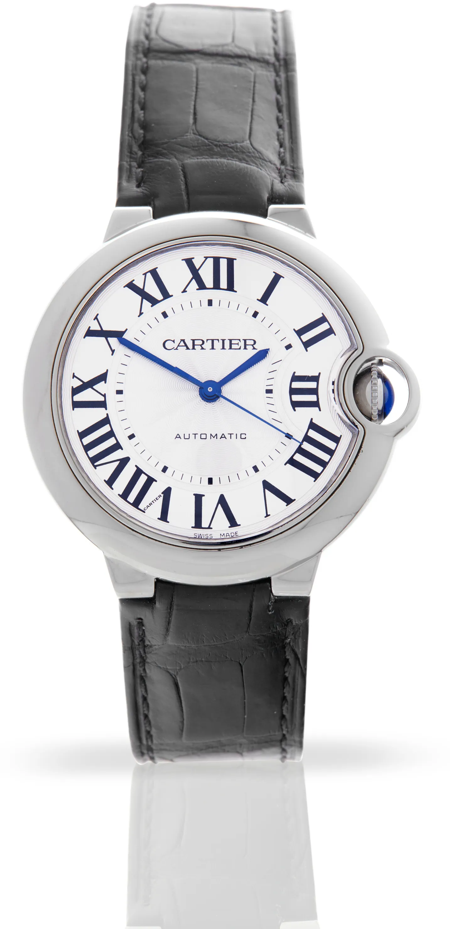 Cartier Ballon Bleu W69017Z4 36mm Stainless steel White