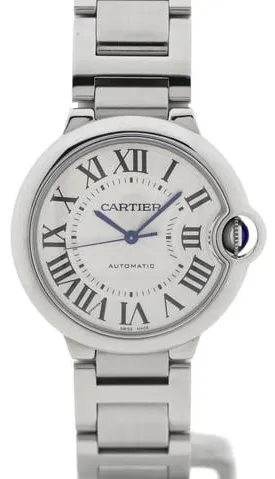 Cartier Ballon Bleu W6920046 36mm Stainless steel White