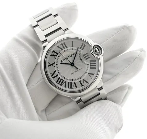 Cartier Ballon Bleu W6920046 36mm Stainless steel White 5