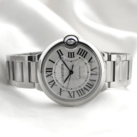 Cartier Ballon Bleu W6920046 36mm Stainless steel White 9