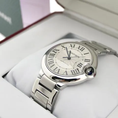 Cartier Ballon Bleu W6920046 36mm Stainless steel White 12