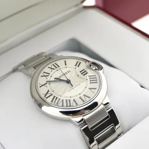 Cartier Ballon Bleu W6920046 36mm Stainless steel White 14