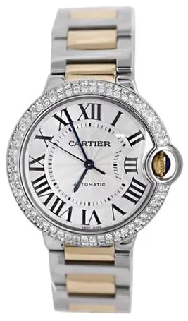 Cartier Ballon Bleu W6920047 36mm Stainless steel Silver