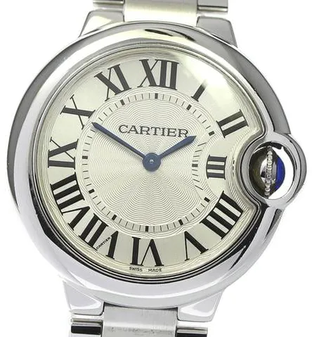 Cartier Ballon Bleu W6920084 33mm Stainless steel Silver