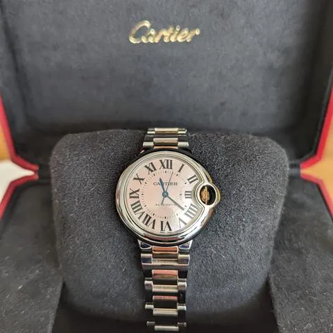 Cartier Ballon Bleu W6920098 33mm Rose gold Mother-of-pearl