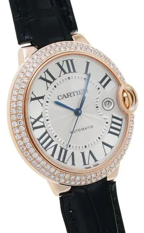 Cartier Ballon Bleu WE900851 42mm Rose gold Silver 7