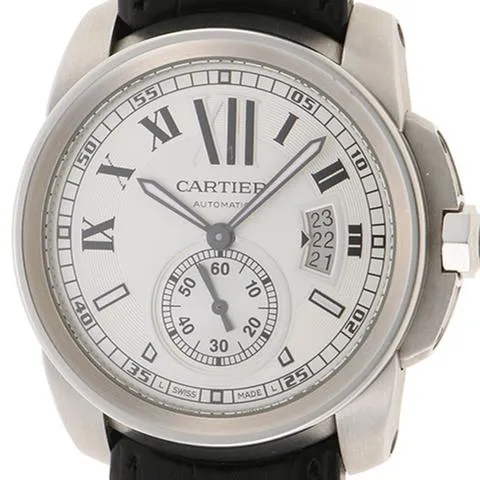 Cartier Calibre de Cartier W7100037 42mm Stainless steel Silver