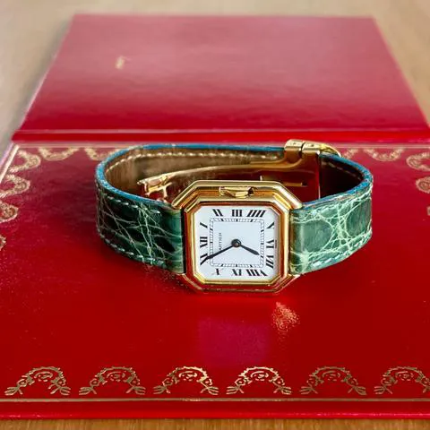 Cartier Ceinture 7821 27mm Yellow gold White 4