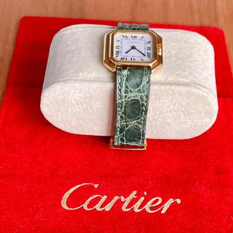 Cartier Ceinture 7821 27mm Yellow gold White 18