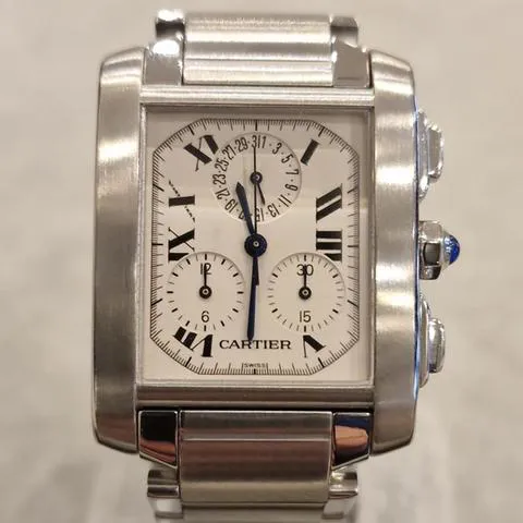 Cartier Cougar 2303 28mm Stainless steel White