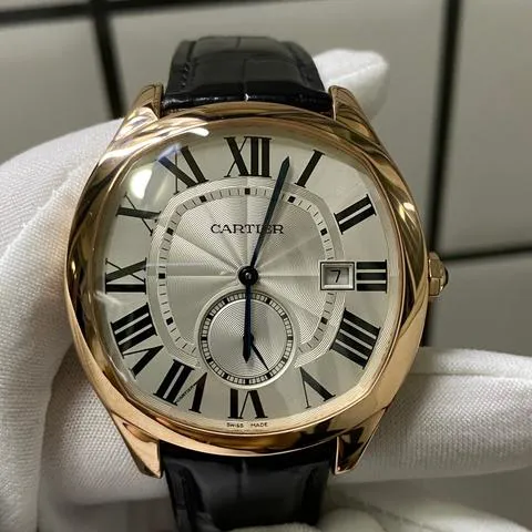 Cartier Drive de Cartier WGNM0003 40mm Rose gold Silver 1