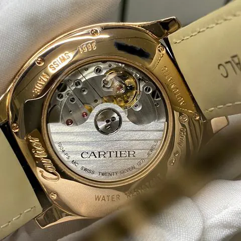 Cartier Drive de Cartier WGNM0003 40mm Rose gold Silver 4