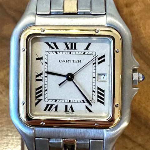 Cartier Panthère 187957 29mm Yellow gold and Stainless steel Champagne