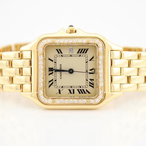 Cartier Panthère 887968 29mm Yellow gold Silver