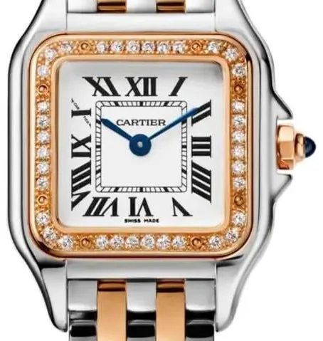 Cartier Panthère W3PN0006 22mm Yellow gold and Stainless steel Silver