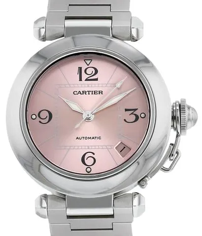 Cartier Pasha 2324 35mm Stainless steel Rose