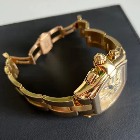 Cartier Roadster 2619 48mm Yellow gold Champagne 5