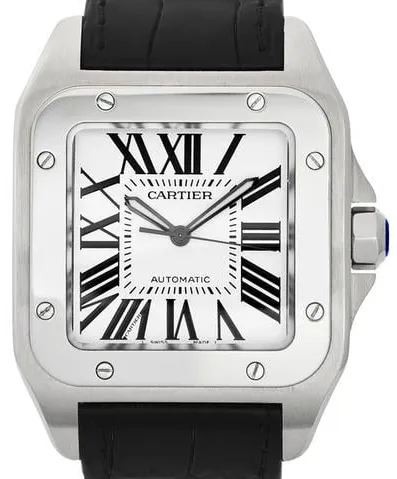 Cartier Santos 2656 38mm Stainless steel Silver