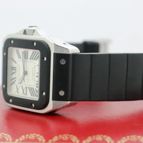 Cartier Santos 100 W20121U2 38mm Stainless steel Silver 3