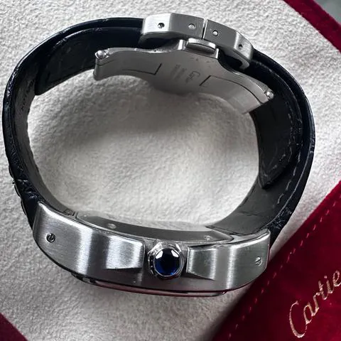 Cartier Santos 2878 33mm Stainless steel Champagne 3