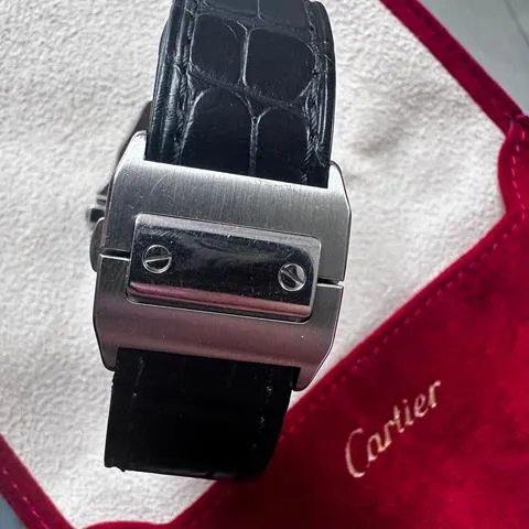 Cartier Santos 2878 33mm Stainless steel Champagne 4