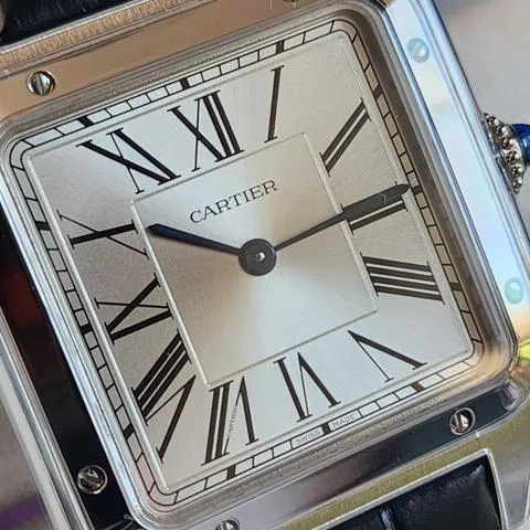 Cartier Santos Dumont WSSA0022 43.5mm Stainless steel Silver 11