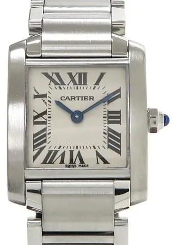 Cartier Tank W51008Q3 Stainless steel White